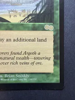 Exploration Urza's Saga 250/350 VINTAGE 1998 Magic The Gathering - Image 4
