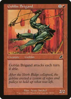 Goblin Brigand NonFoil Scourge 94 NM MTG - Image 1