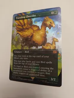 MTG Traveling Chocobo Track English Foil - Mint Condition #568 - Image 3