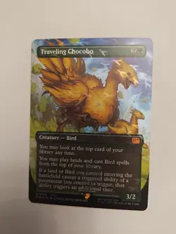MTG Traveling Chocobo Track English Foil - Mint Condition #568 - Image 4