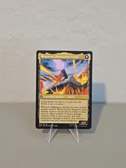 MTG Megatron Tyrant Megatron Destructive Force NM Universes Beyond Transformers - Image 2