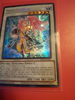 Yugioh! Mind Castlin - MP24-EN149 - Prismatic Secret Rare - 1st Edition Near Min - Image 3