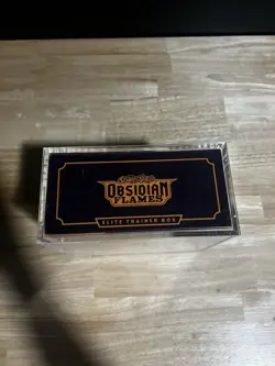 Pokemon ETB Obsidian Flames Factory Sealed w/ Case - Image 2
