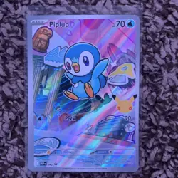 Pokemon TCG MEPI Promo Holo Lot Turtwig Chimchar Piplup 3 Cards English - Image 3