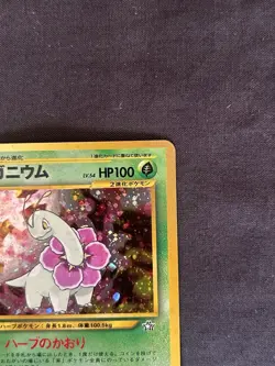 Meganium Pokemon Card Japanese No.154 Neo Genesis Vintage Holo 27S3 - Image 5