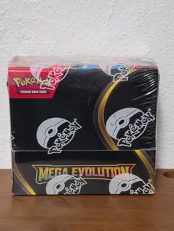 Mega Evolution Base NON-Enhanced Booster Box Factory Sealed Pokemon TCG - Image 1