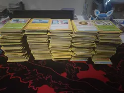 Pokemon TCG Bulk Sword And Shield And Older (All Yellow Borders) 9 Lbs See Desc - Image 1