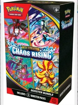 Pokemon TCG Chaos Rising Booster Bundle New - Image 1