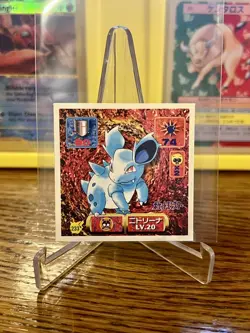 Pokemon Japanese Amada Nidorina No. 233 Vintage Sticker NM - Image 1