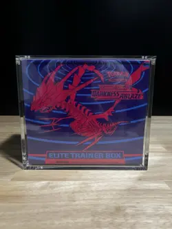 Pokemon ETB Darkness Ablaze Factory Sealed w/ Case - Image 1