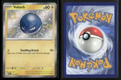 Voltorb 133/091 Shiny Rare Paldean Fates Pokemon NM/M - Image 3