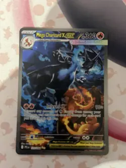 Mega Charizard X EX Pokemon TCG Holo 125/094 Phantasmal Flames - Image 3