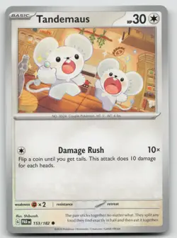 Tandemaus 153/182 Common Paradox Rift Pokemon Near Mint - Image 1