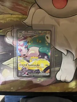 Pokemon TCG Iono's Bellibolt EX Full Art Journey Together 183/159 - Image 1