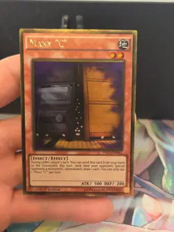 Yu-Gi-Oh Maxx "C" PGL3-EN042 Premium Gold Infinite Gold 1st Edition Gold Rare NM - Image 2
