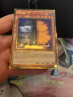 Yu-Gi-Oh Maxx "C" PGL3-EN042 Premium Gold Infinite Gold 1st Edition Gold Rare NM - Image 3