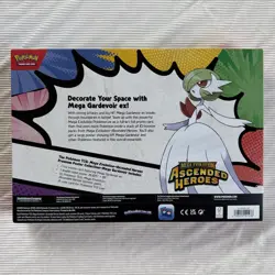 Pokemon TCG Ascended Heroes Mega Gardevoir Premium Poster Collection SEALED - Image 2