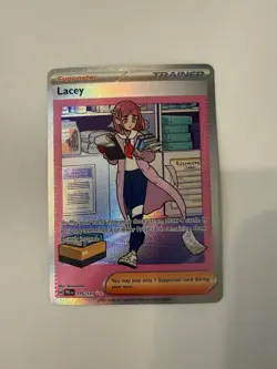 Pokemon SV Prismatic Evolutions Lacey 175/131 Special Illustration Rare Alt Art - Image 1