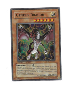 Yu-Gi-Oh Genesis Dragon JUMP-EN034 Shonen Jump Promos Limited Edition - Image 1