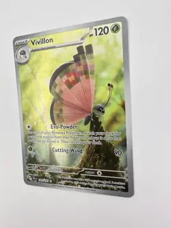 Vivillon 193/191 SV08 Surging Sparks Illustration Rare Holo Stage 2 Eng NM - Image 3