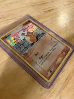 Pokemon TCG Cubone EX Delta Species 60/113 Reverse Holo HP Creased - Image 5