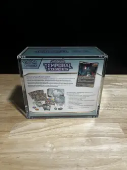 Pokemon ETB Temporal Forces (Blue) Factory Sealed w/ Case - Image 3