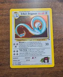 Pokemon Gym Heroes Erika's Dragonair 4/132 Holo Unlimited - Image 1
