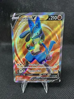 The Pokemon Company Lucario V SWSH213 SWSH: Sword & Shield Promo 210 HP Full Art - Image 1