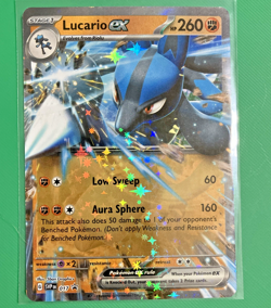 Pokemon TCG - Lucario EX SVP017 - Black Star Promo svp 017 - Image 1