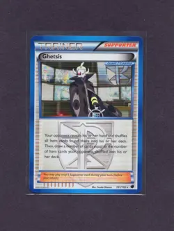 Ghetsis (Team Plasma) 101/116 Plasma Freeze Holo Pokemon - Image 1