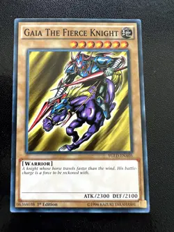 Gaia The Fierce Knight - 1st Edition YGLD-ENA05 LP - Image 1