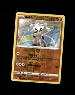 Kubfu 093/198 Common Chilling Reign Pokemon Reverse Holo Near Mint - Image 1