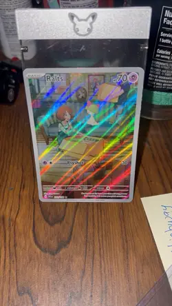Pokemon Ralts Illustration Rare Holo SV01 Scarlet & Violet 211/198 English - Image 1