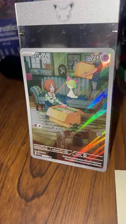 Pokemon Ralts Illustration Rare Holo SV01 Scarlet & Violet 211/198 English - Image 5