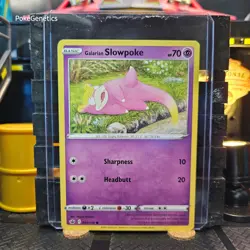 Galarian Slowpoke Chilling Reign Pokemon TCG 054/198 Sword & Shield Common - Image 1