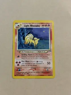 Pokemon TCG - Light Ninetales 50/105 Neo Destiny - Moderately Played - Image 1