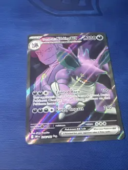 Pokemon TCG Team Rockets Nidoking EX - Image 1