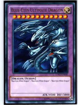 Blue-Eyes Ultimate Dragon Ultra Rare Legendary Decks II Unlimited LDK2-ENK40 NM - Image 1