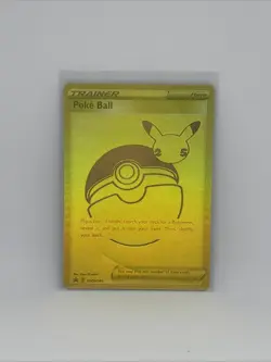 Pokemon Gold Poke Ball Celebrations 25th Anniversary #SWSH146 (See flaw) - Image 1