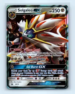 Pokemon tcg SM Promos Solgaleo GX Lightly played - Image 1