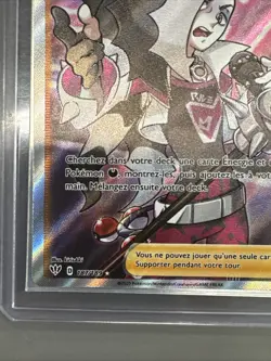 CARTE POKEMON PETERSON 187/189 DRESSEUR FA FULL ART TENEBRES EMBRASEES EB03 FR - Image 4