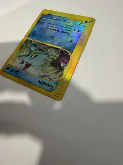 2002 Pokemon TCG Totodile Expedition Base Set 134/165 Reverse Holo - Image 2