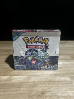 Pokemon Booster Box Stellar Crown Factory Sealed - Image 1