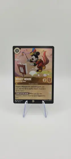 Disney Lorcana TCG: Mickey Mouse - Leader of the Band 34/P1 Cold Foil Lorcana NM - Image 2