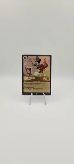 Disney Lorcana TCG: Mickey Mouse - Leader of the Band 34/P1 Cold Foil Lorcana NM - Image 3