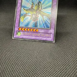2002 Yugioh TCG Card Gaia the Dragon Champion LOB-125 Secret ULTRA RARE Misprint - Image 2