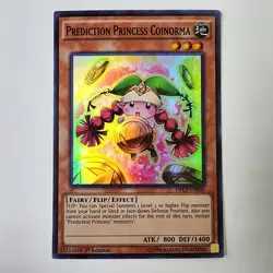 Prediction Princess Coinorma - DRL2-EN030 - NM - Super Rare - 1st ed - Yugioh - Image 1