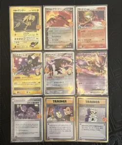 Pokemon TCG Japanese 25th Anniversary Promo Cards Bulk Lot 9-Card Set LP/MP - Image 1