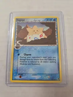 Pokemon TCG EX Dragon Frontiers Togepi Uncommon Card 41/101 2006 - Image 1