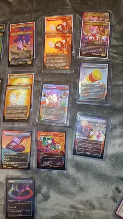 magic the gathering complete sonic foil bundle /w BONUS CARD CHAOS EMERALD - Image 2